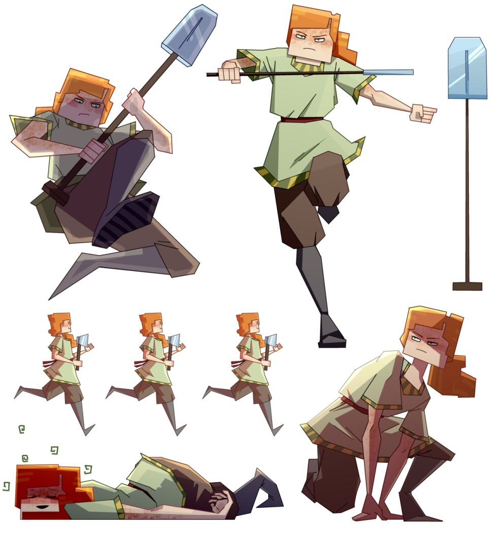 Hentai Comics got stuck in the wall