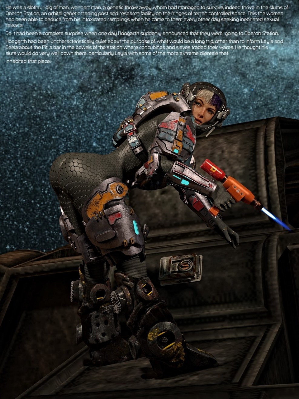 In space no one can hear you moaning