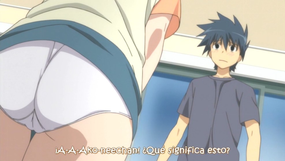 Hentai with the older sister kiss