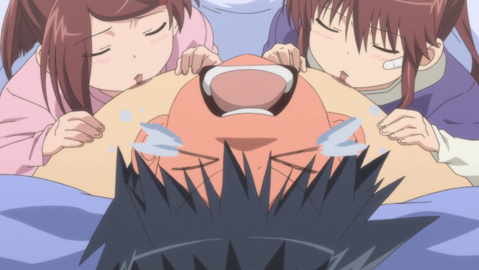 Anime kissxsis kisses Nude sisters