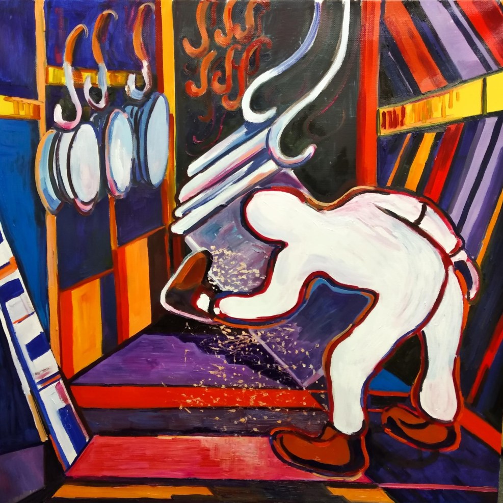 Mikhail Abramov is an artist