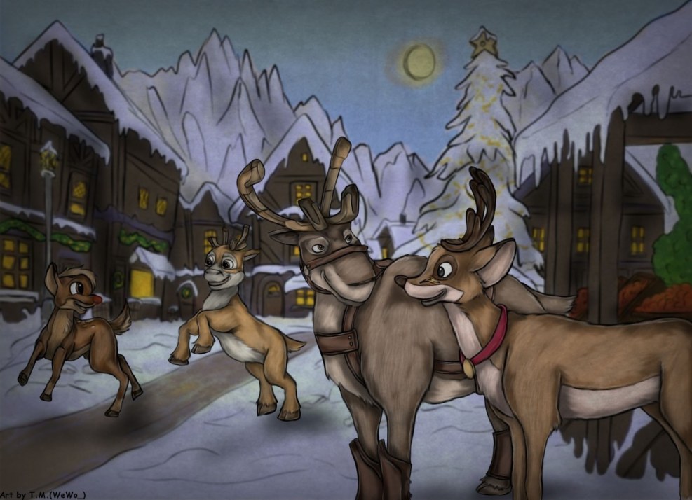 Ballerina cartoon Rudolf and Felis