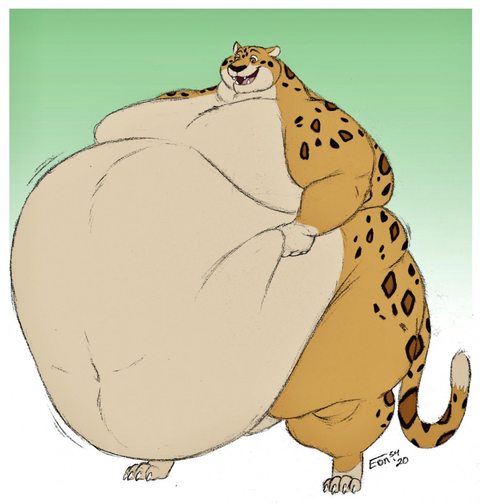 Furrybook Absurd Resur Inflation Anthro Belly Big Belly Big