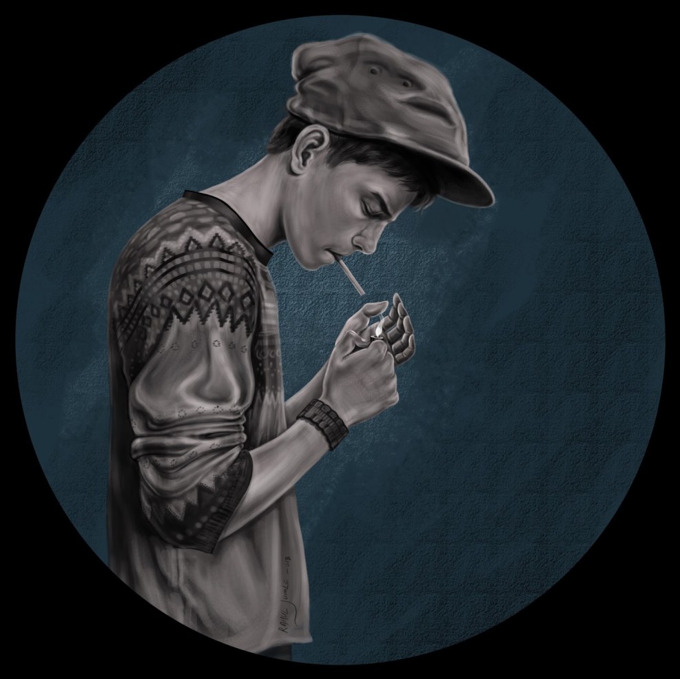 Wallpaper on the desktop girl with a book