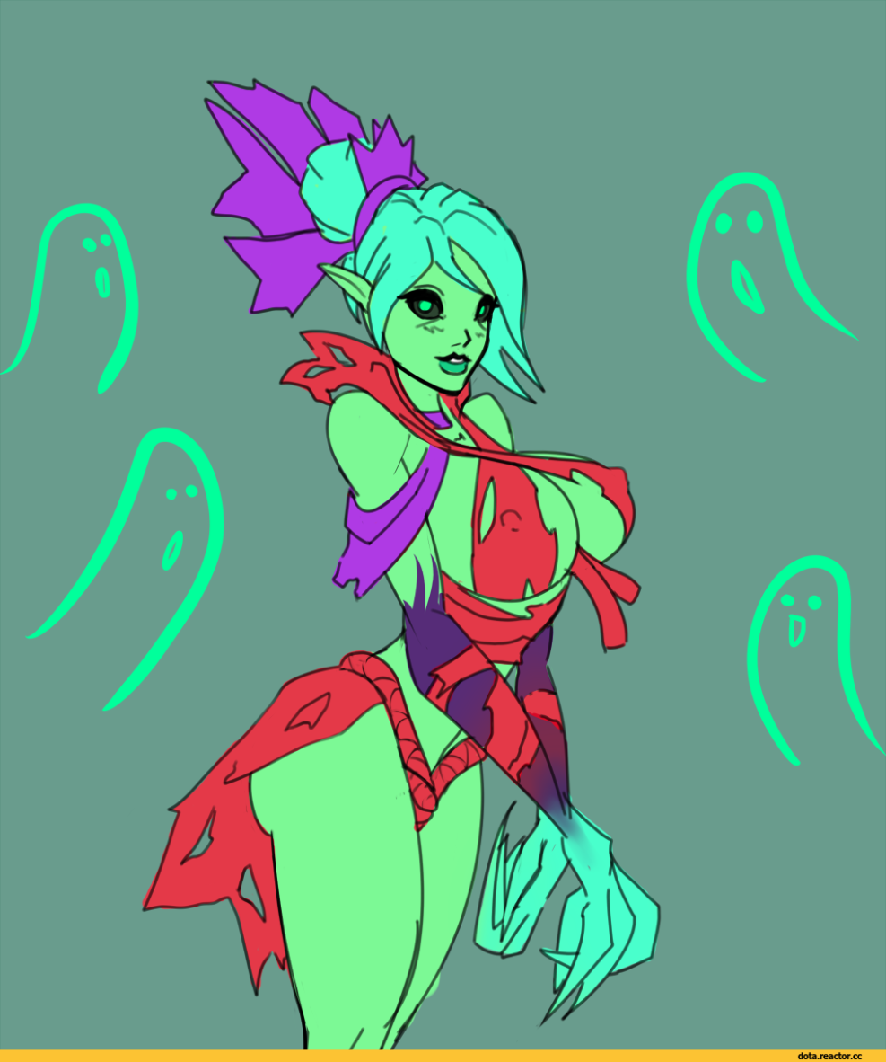 Dota 2 naked Dark Villow