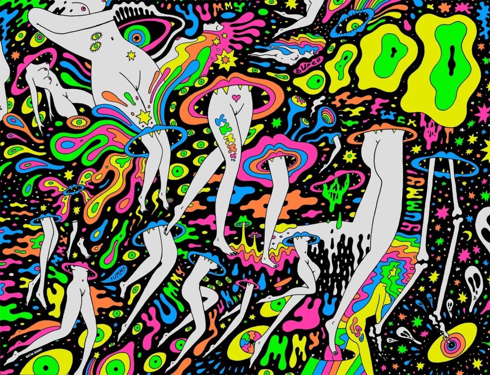 Drug addicts on the phone