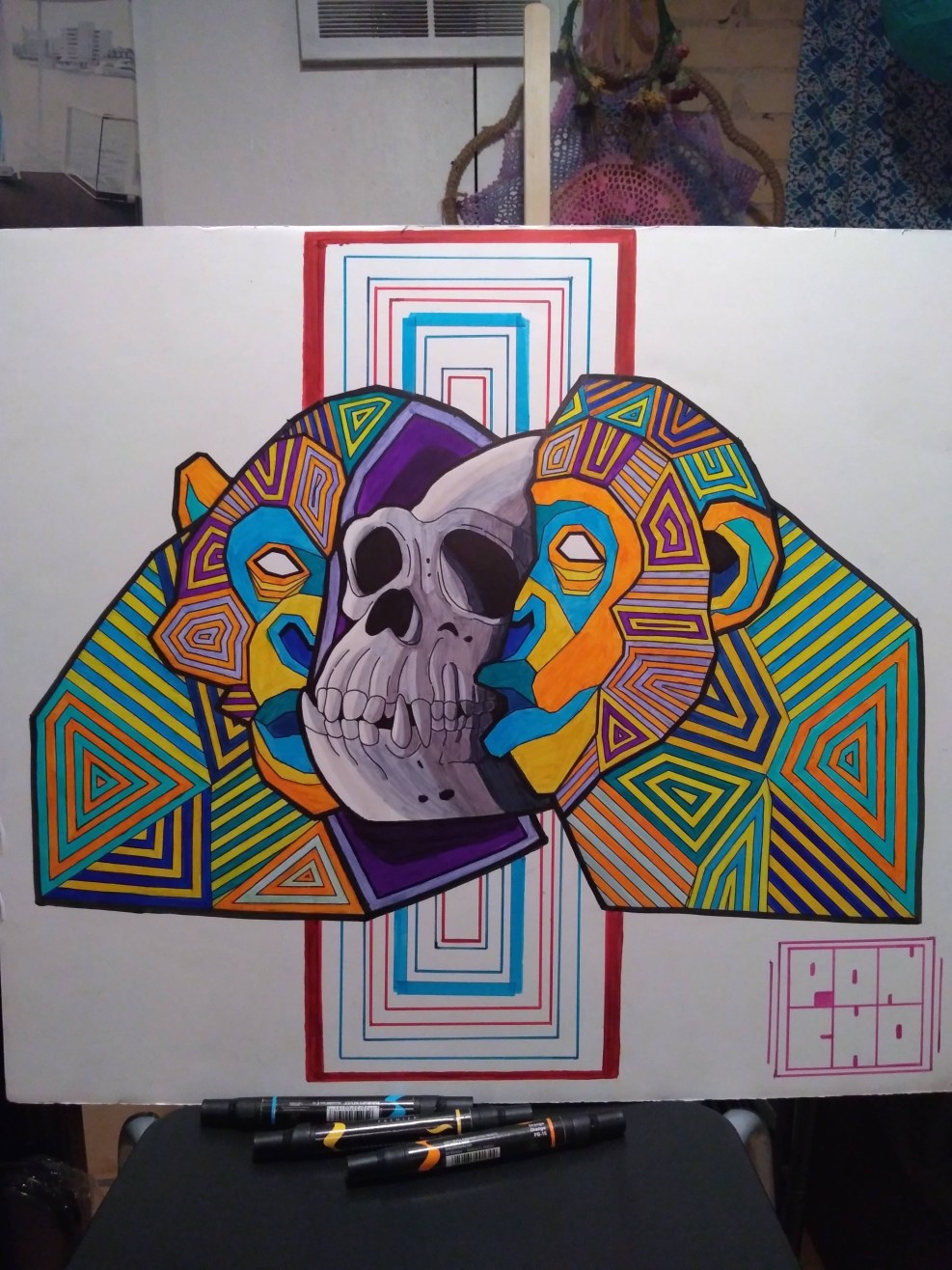 Drawing of the LSD brand Dyalsrisovka