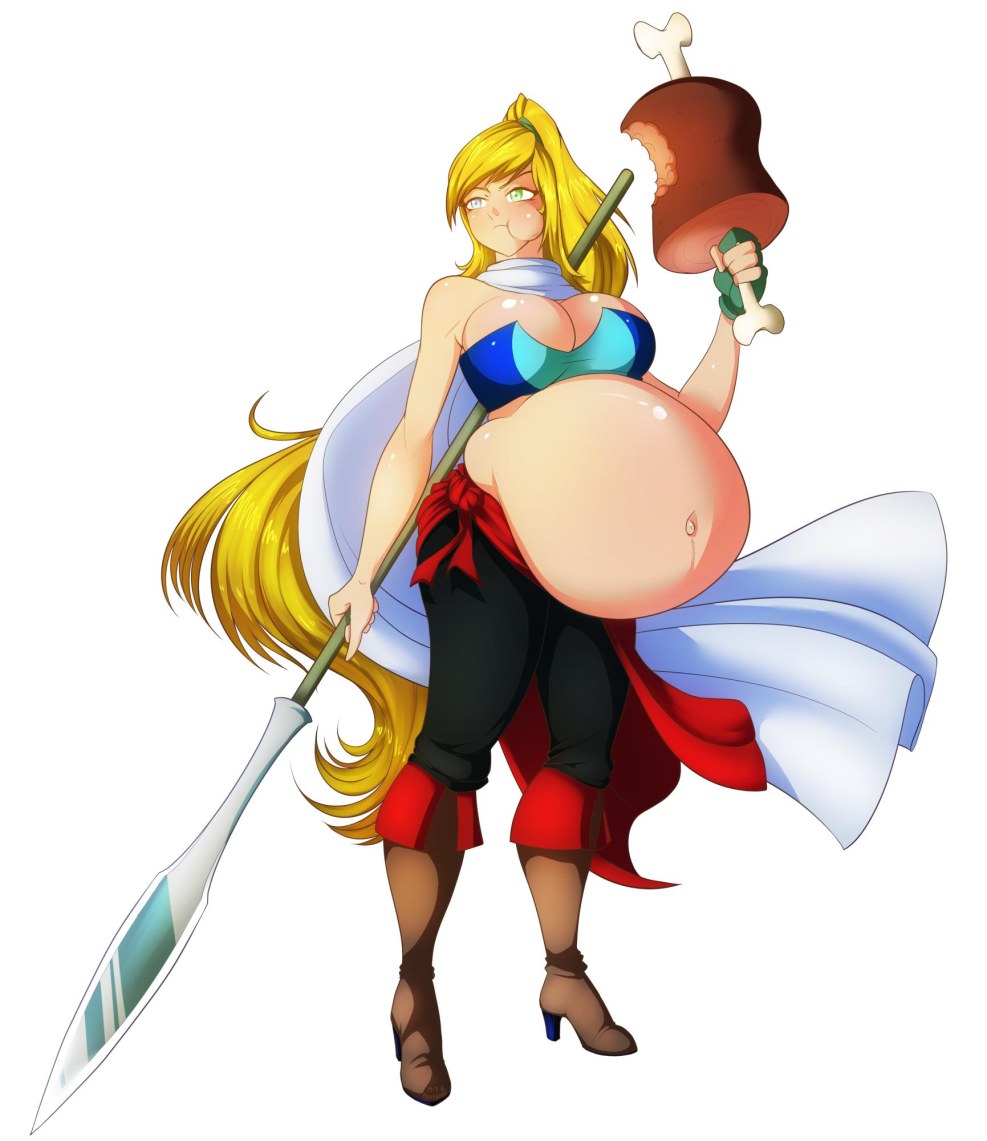 Girls who see the navel