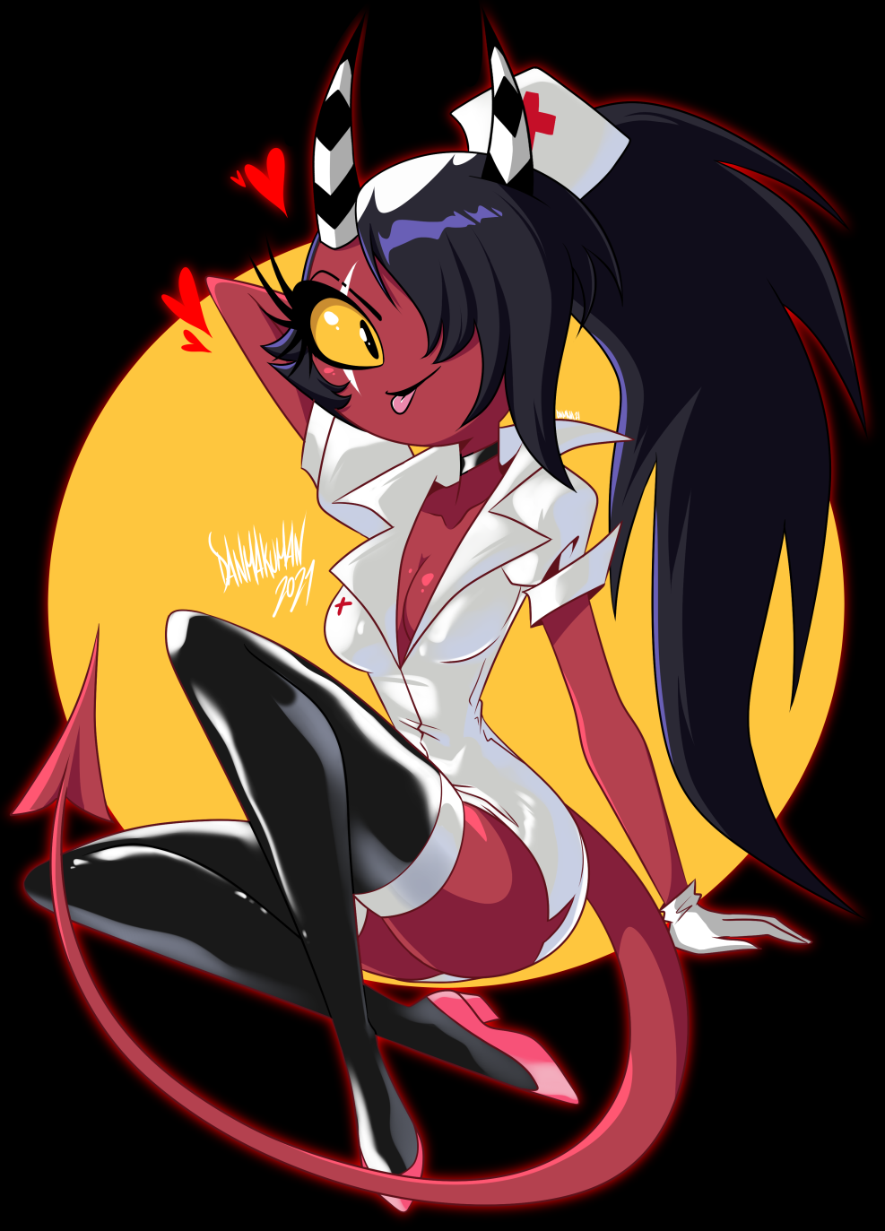 Hellish boss Millie Hentai