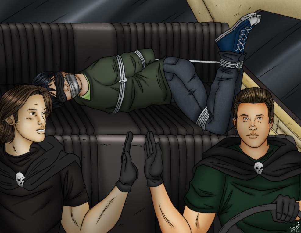 Limb Ebigail Breslin glued with his mouth