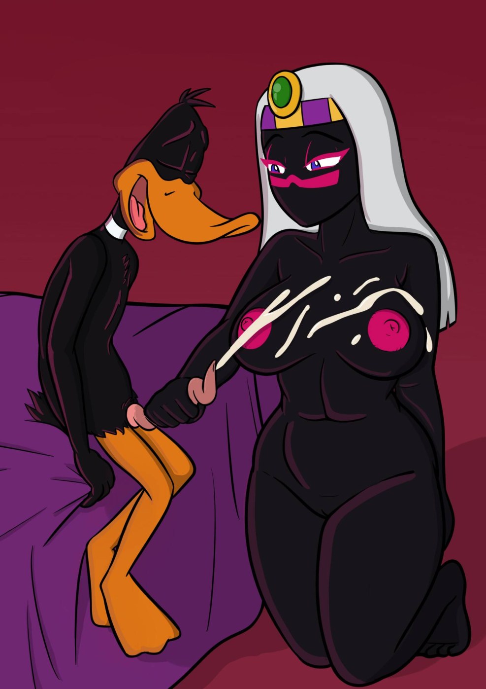 Duck Dodgers Queen Tyr'ahnee Hentai