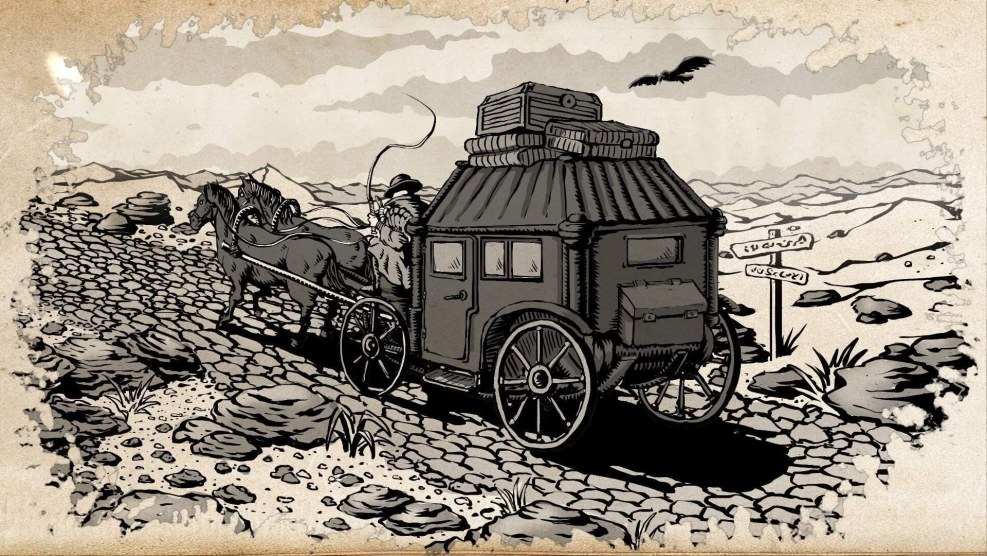 The Life and Suffering of Sir Brante World Map