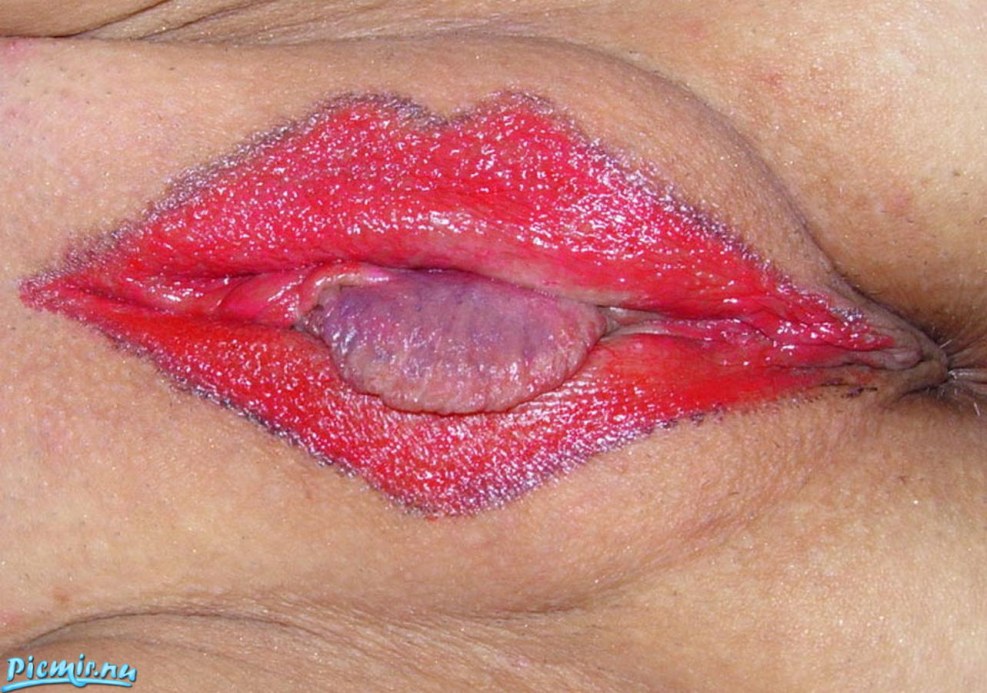 Labia lip -lipstick