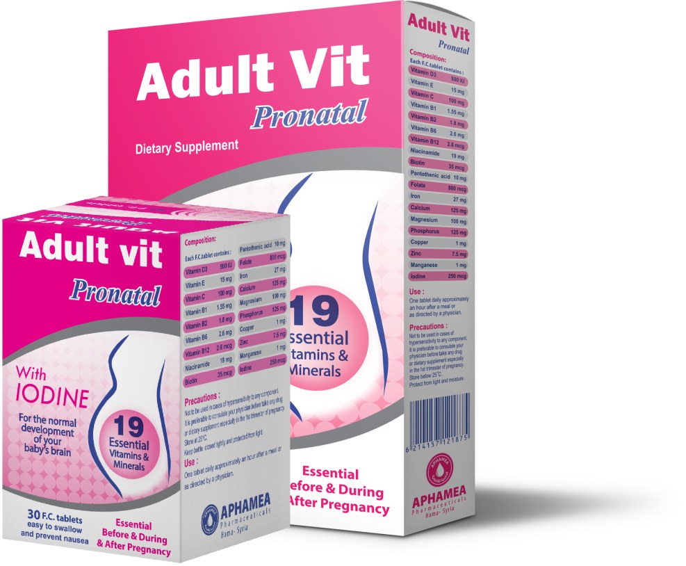 Syrian vitamins Adult Vit M