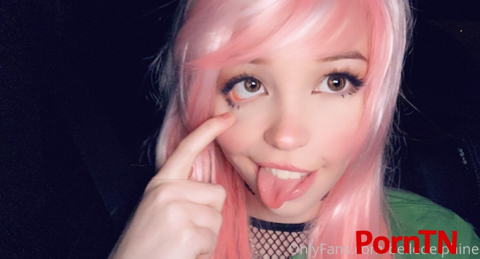 Belle Delphine finished on the face
