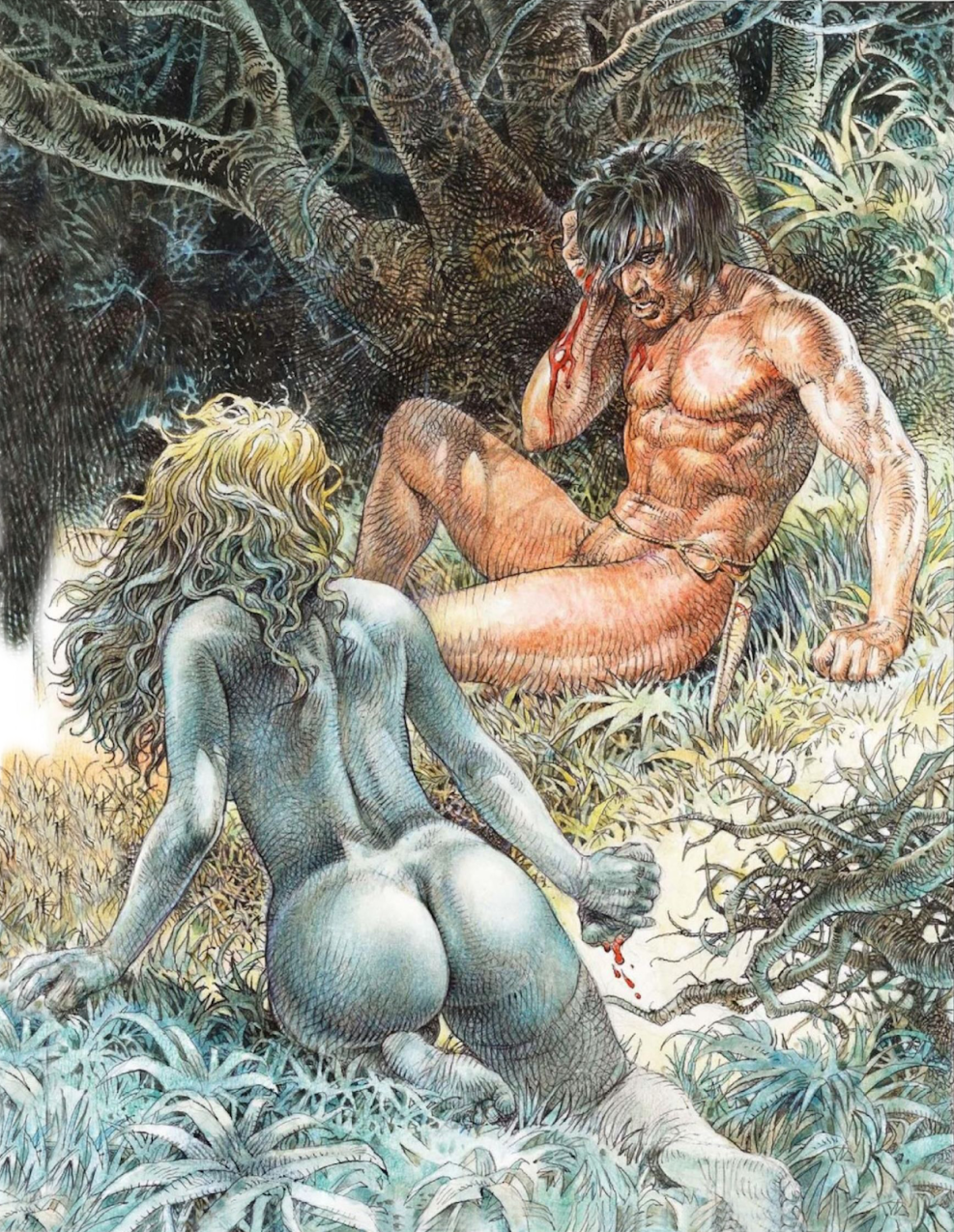 Paolo Serpieri Comic Druun