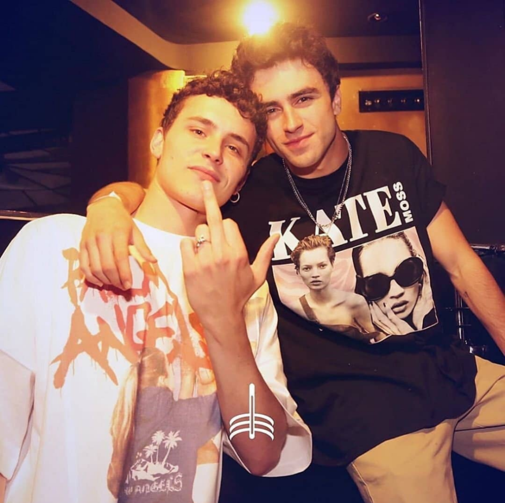 Aron and his boyfriend