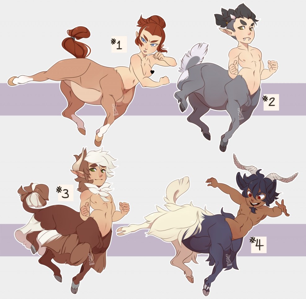 Kentavar Futanari Farm Hentai