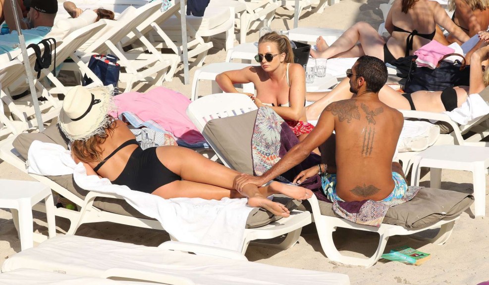 Mill. Bobby Brown in a swimsuit