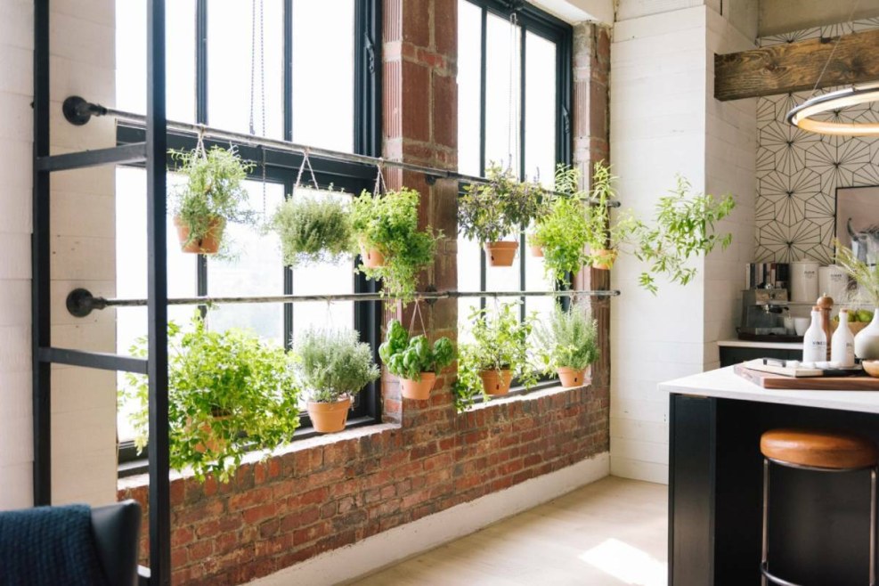 Mansard in a modern style