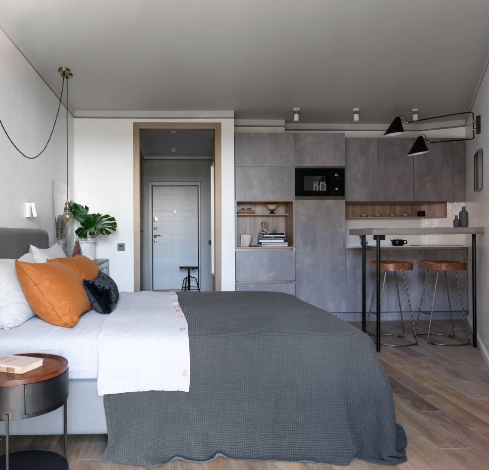 Cozy room on the attic