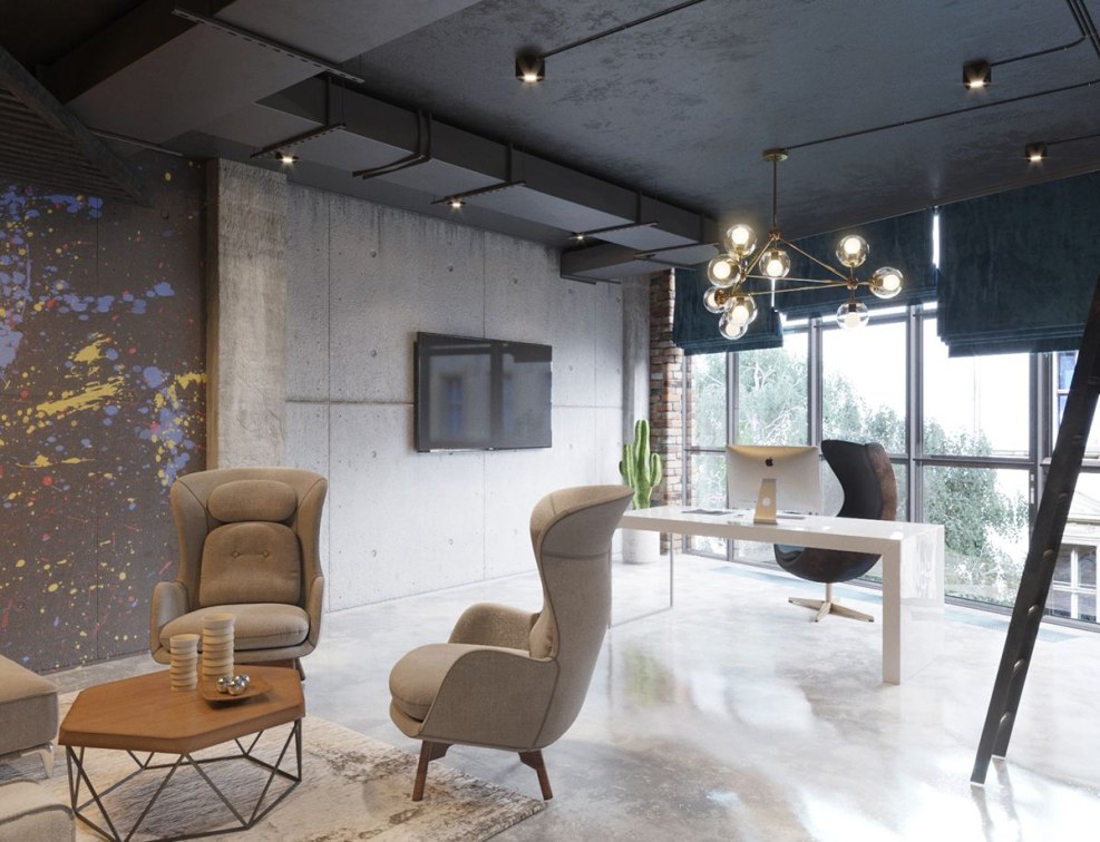 City Stroy House with Cabinet