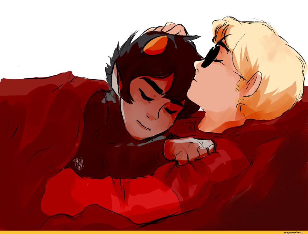 Dave Streider and Karkat