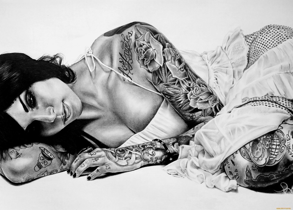 Kat von D and Ville Valo