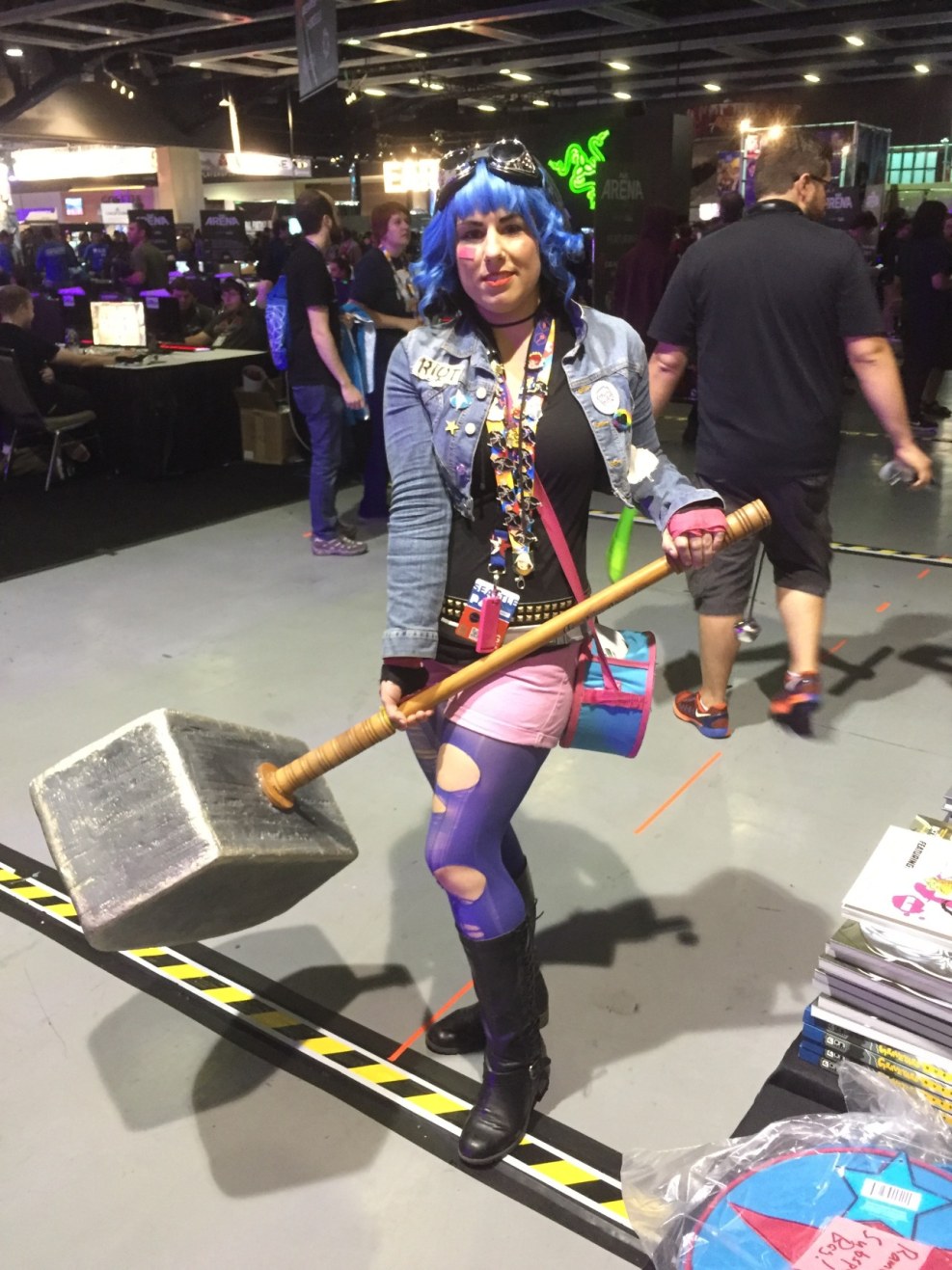 Scott Pilgrim Ramon in tights