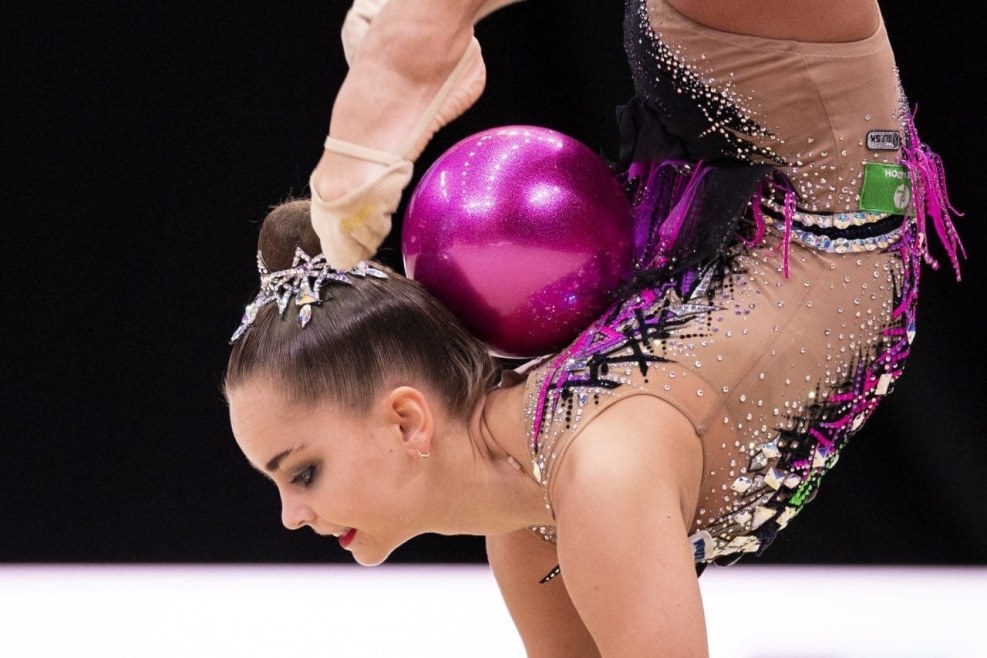 Laura Diambekova gymnastics