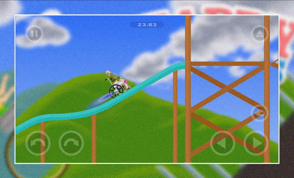 The game is funny wheels