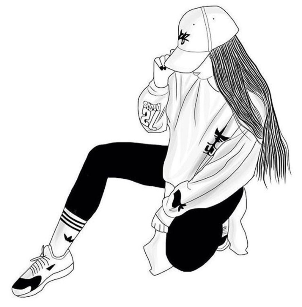 Flowers with a pencil