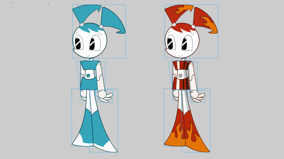 Arty Black Pink with a pencil