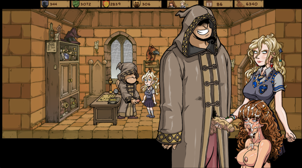 Witch Trainer Ginny Weasley Hentai