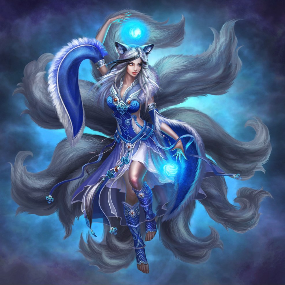 Ari is a nine -tailed fox