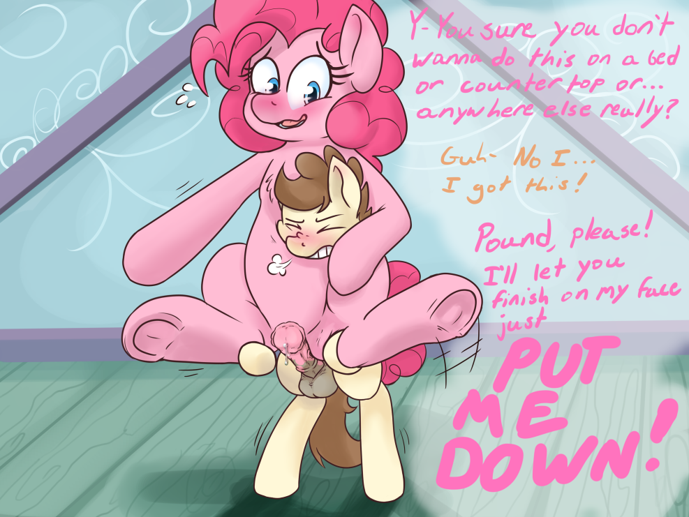 Funny wallpaper on the phone Naked pony