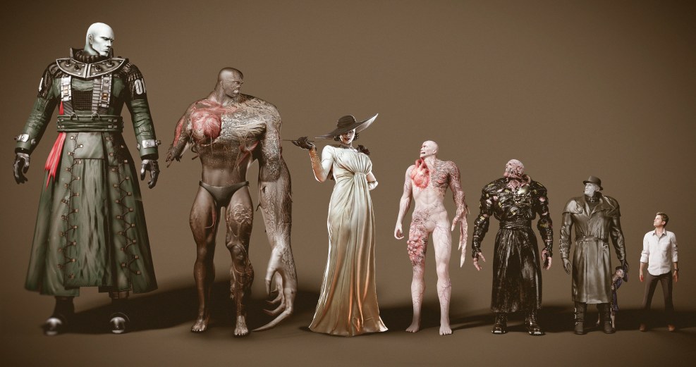 Doughars Dimitrescu Human Skin Mod