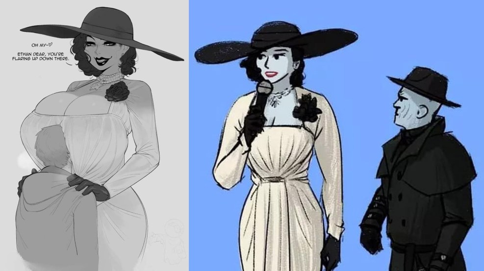 Lady Dimetrerest and Ethan