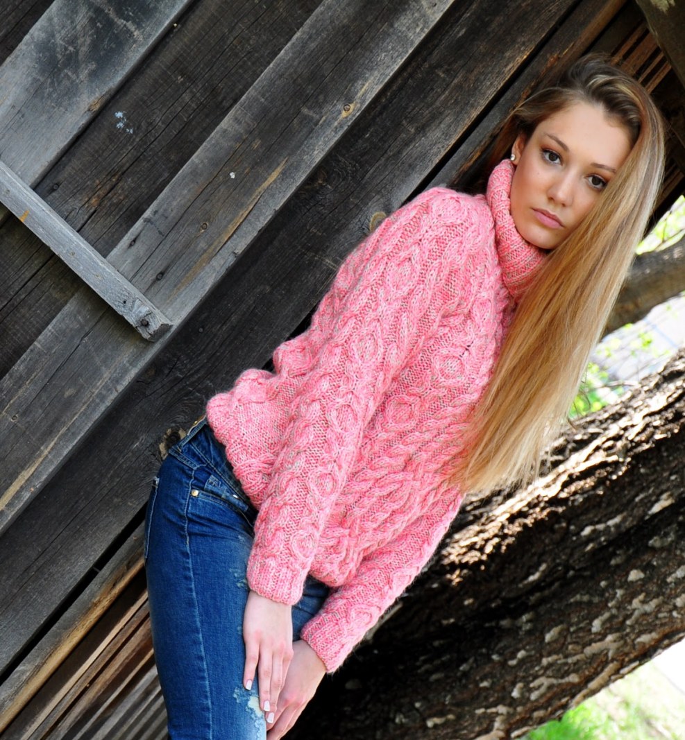 Grey Sweater on a White Background