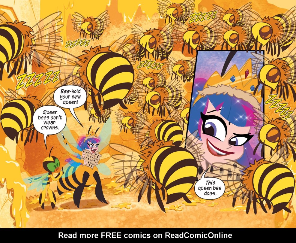 Fire Queen Bee anime