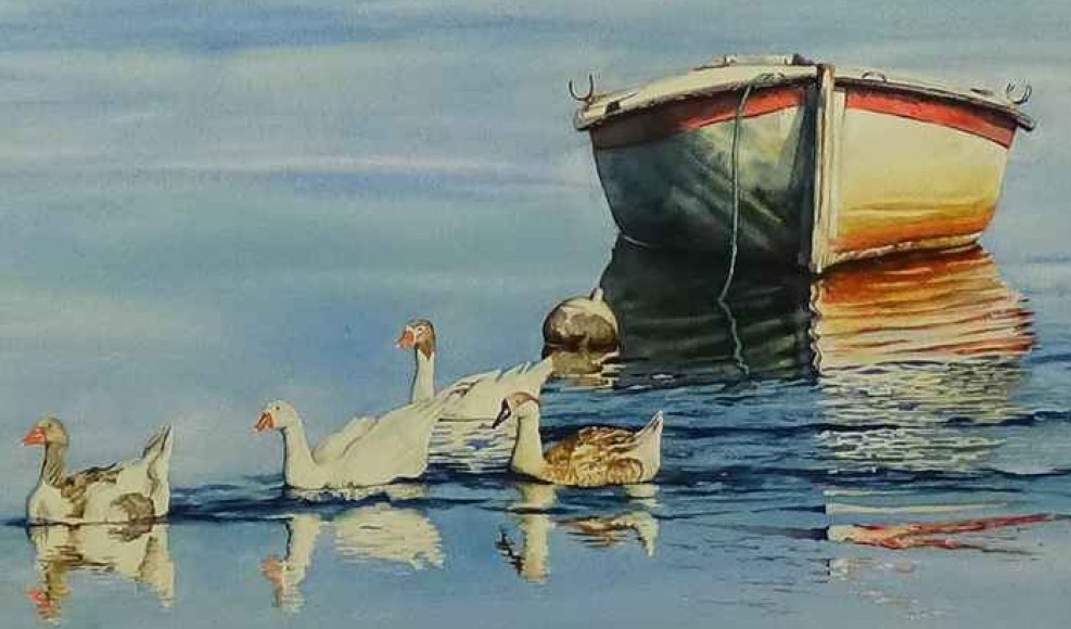 Woman against the background of the car