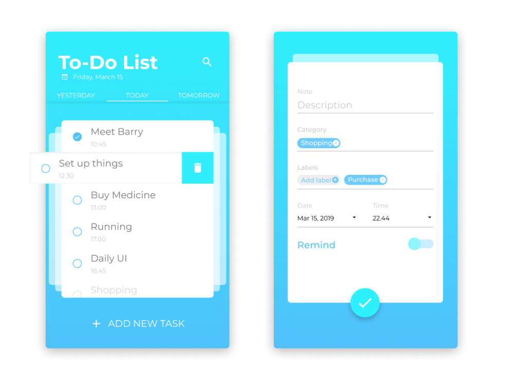 Todolist Design