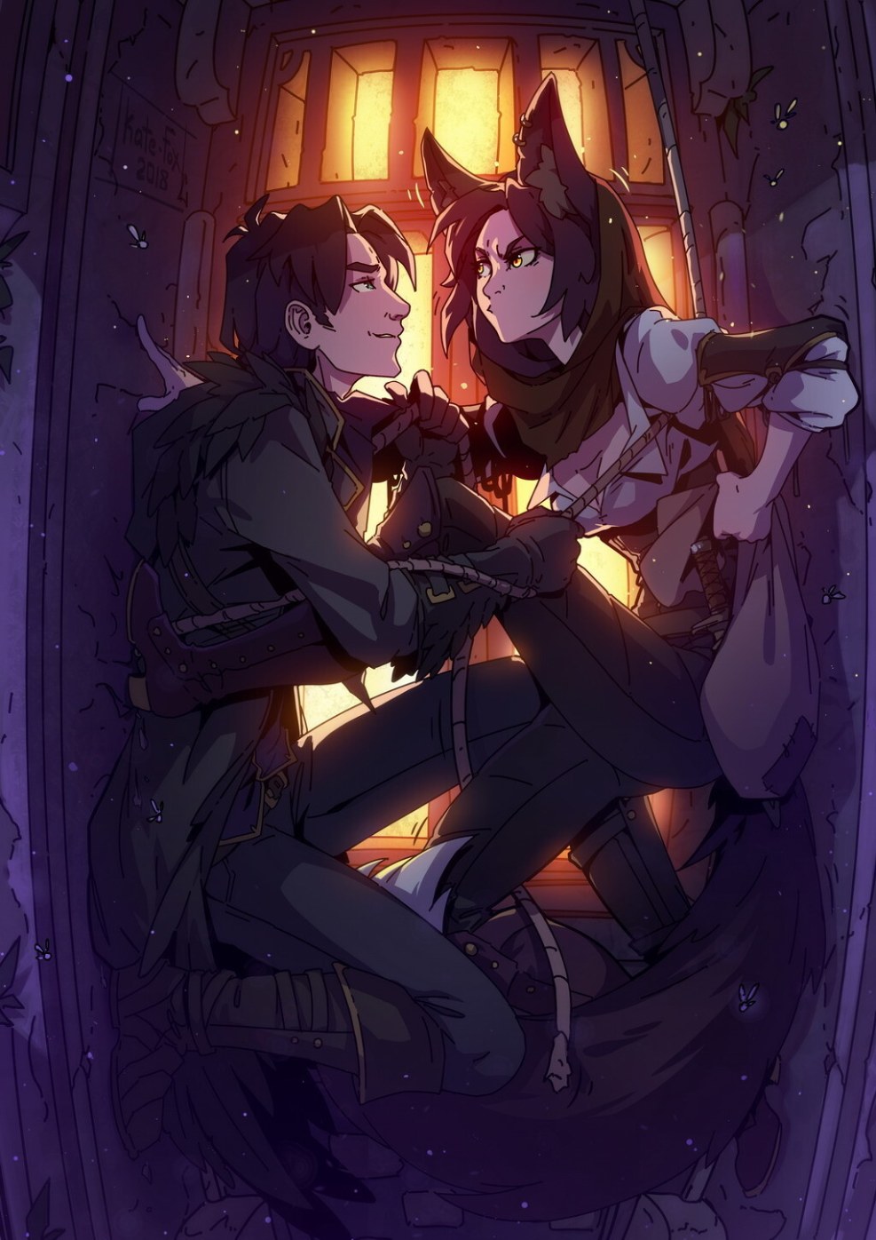 Kate Fox whisper nine -tailed