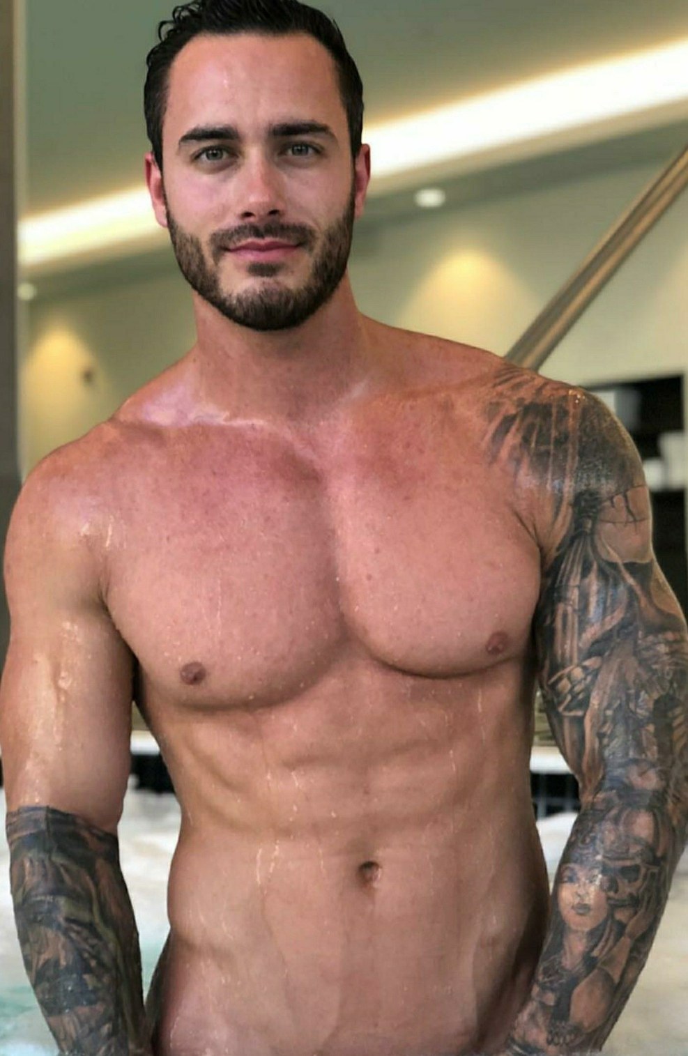 Mike Chabot is naked