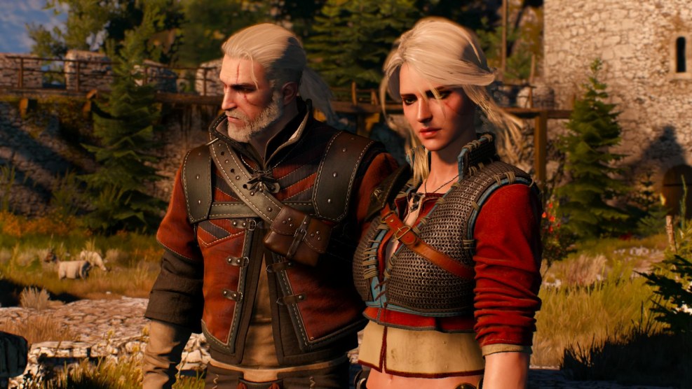 Jennifer and Ciri Witcher 3
