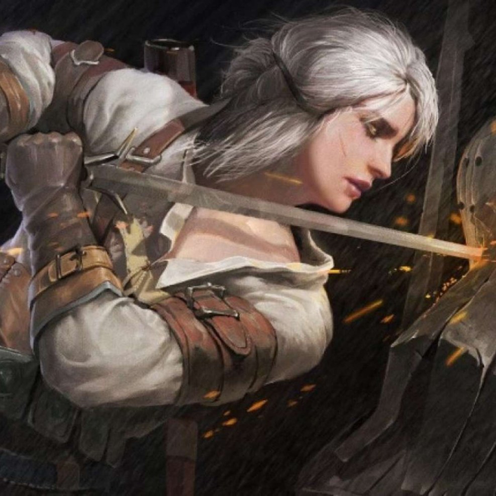 Witcher and Tsiri bed scene