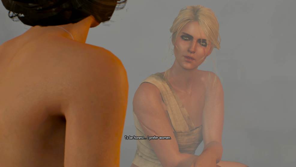 Witcher Tsiri and Yennifer