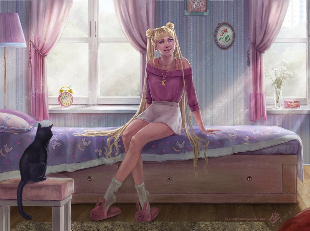 The room of Usagi Tsukino