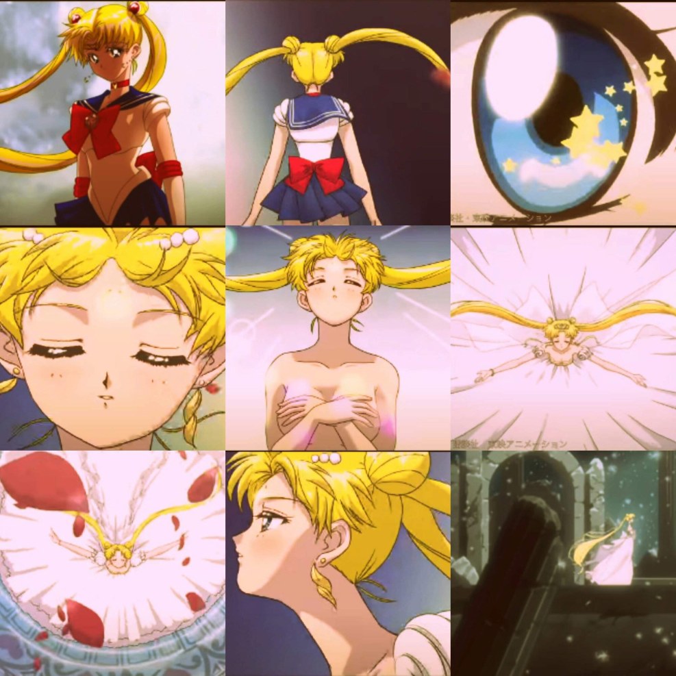 Goku and Sailor Moon