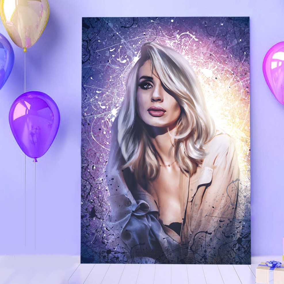 Celebrities in the style of Dream Art